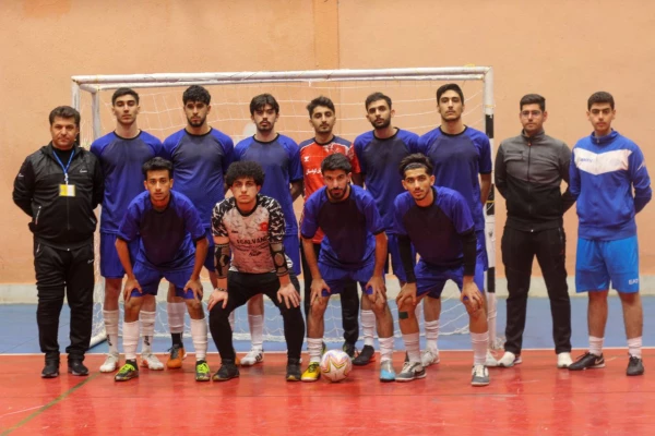 کسب مقام نایب قهرمانی تیم فوتسال پردیس شهید مدرس 5