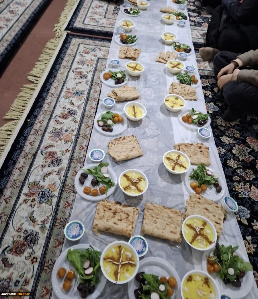 افطاری دانشجویی با حضور اساتید و کارکنان دانشگاه فرهنگیان استان کردستان 3