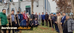 آیین کاشت نهال به نیابت از شهدای دانشجومعلم استان کردستان در دانشگاه فرهنگیان برگزار شد 9