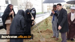 مراسم کاشت نهال به مناسبت هفته درختکاری و گرامیداشت بانوان شهید 3