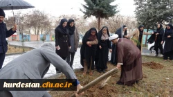 مراسم کاشت نهال به مناسبت هفته درختکاری و گرامیداشت بانوان شهید 10