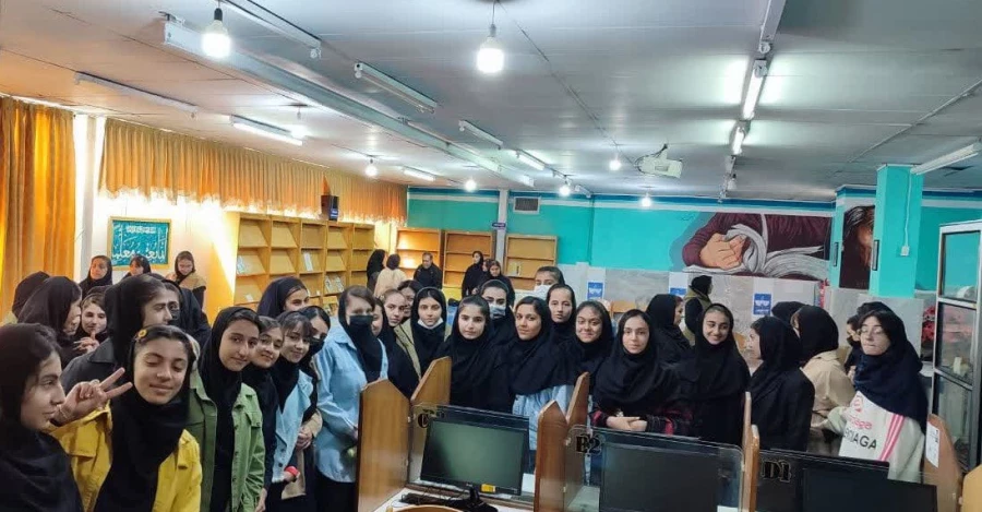 دانش آموزان متوسطه اول نایسر میهمان دانشگاه فرهنگیان کردستان شدند 4