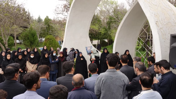 تجمع جامعۀ دانشگاه فرهنگیان استان کردستان در حمایت از مردم غزه 4