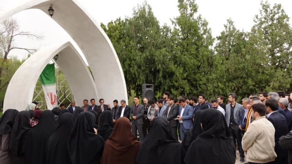 تجمع جامعۀ دانشگاه فرهنگیان استان کردستان در حمایت از مردم غزه 10