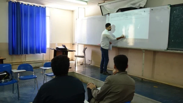 بازدید مسئولان دانشگاه از دوازدهمین جشنواره تدریس برتر در پردیس شهید مدرس 3