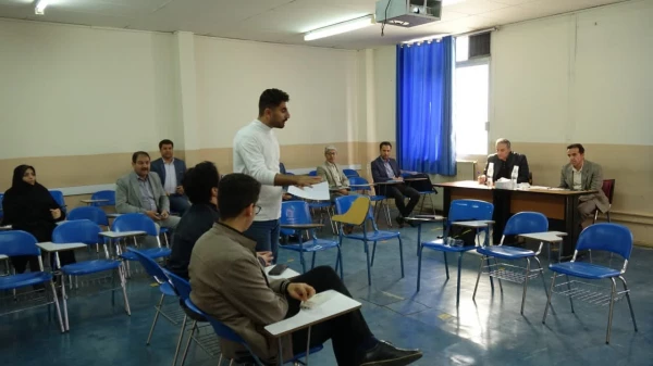 بازدید مسئولان دانشگاه از دوازدهمین جشنواره تدریس برتر در پردیس شهید مدرس 9