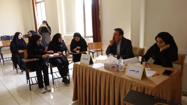 بازدید دکتر ارکیان از روند اجرایی جشنواره تدریس برتر در پردیس بنت الهدی صدر 5