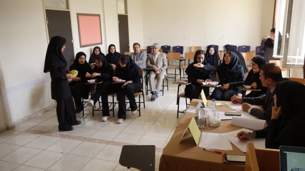 بازدید دکتر ارکیان از روند اجرایی جشنواره تدریس برتر در پردیس بنت الهدی صدر 6