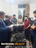 تجلیل از اتاق های برتر سرای دانشجویی پردیس شهید مدرس 3