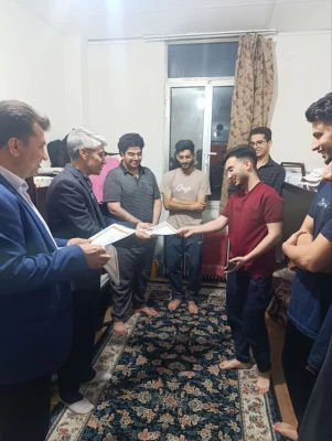 تجلیل از اتاق های برتر سرای دانشجویی پردیس شهید مدرس 3