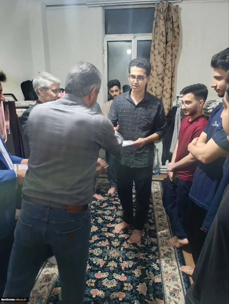 تجلیل از اتاق های برتر سرای دانشجویی پردیس شهید مدرس 4