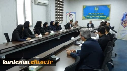 نشست صمیمی اعضای شورای صنفی با رئیس امور پردیس های دانشگاه فرهنگیان استان کردستان 2