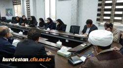 نشست صمیمی اعضای شورای صنفی با رئیس امور پردیس های دانشگاه فرهنگیان استان کردستان 7