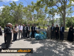 پویش «دانشگاه پاک» در پردیس شهید مدرس سنندج برگزار شد 3