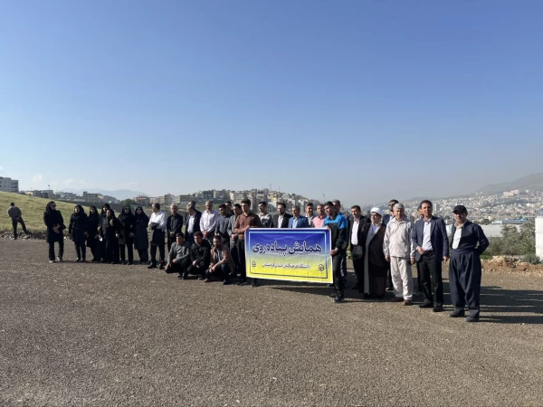 همایش پیاده روی در پردیس شهید مدرس سنندج برگزار شد 2