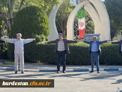 همایش پیاده روی در پردیس شهید مدرس سنندج برگزار شد 7