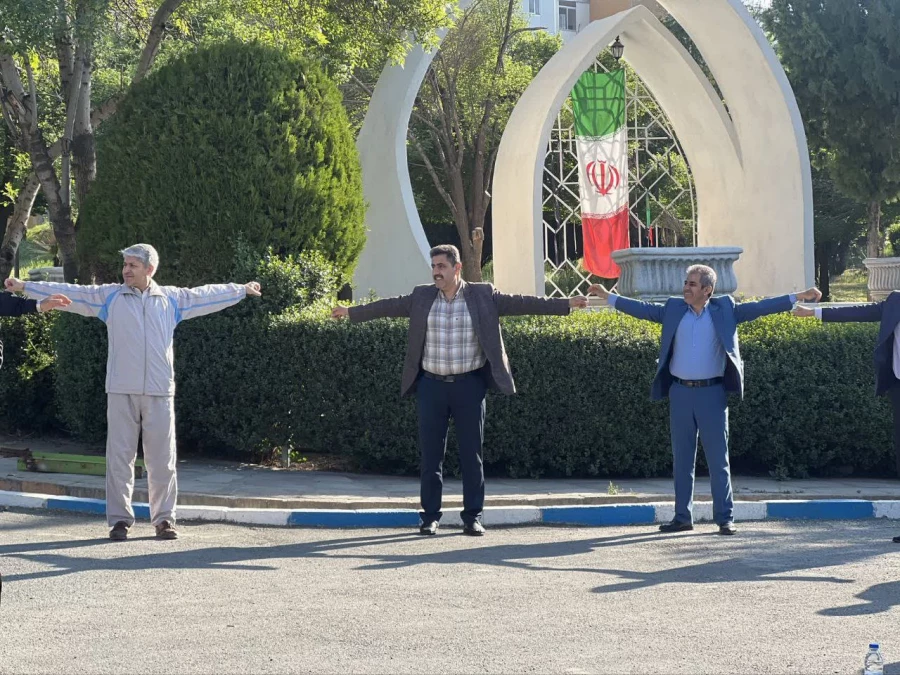 همایش پیاده روی در پردیس شهید مدرس سنندج برگزار شد 7