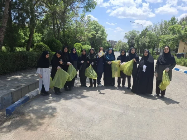 پویش «دانشگاه پاک» در پردیس بنت الهدی صدر سنندج برگزار شد 2