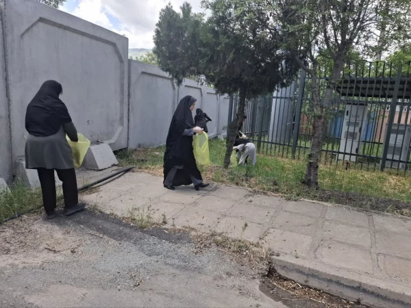 پویش «دانشگاه پاک» در پردیس بنت الهدی صدر سنندج برگزار شد 3