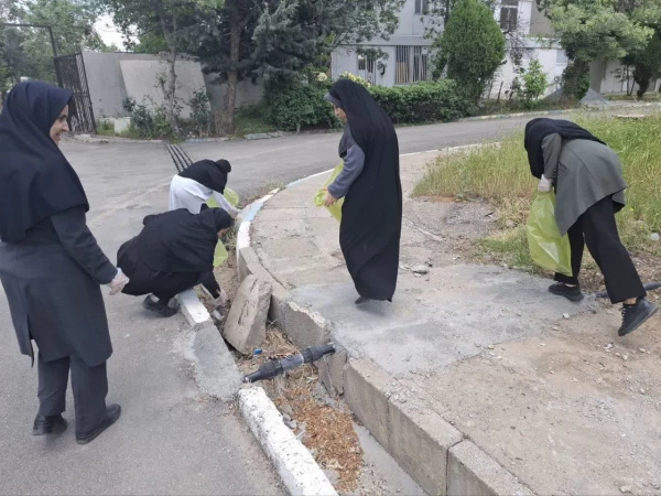 پویش «دانشگاه پاک» در پردیس بنت الهدی صدر سنندج برگزار شد 5