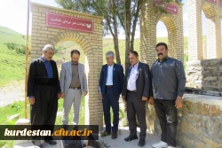 دیدار سیدشهاب ارکیان با خانواده شهید حاتم شریعتی در روستای شویشه 3