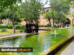 بازدید دانشجویان پردیس بنت الهدی صدر سنندج از عمارت تاریخی خسروآباد 2