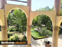 بازدید دانشجویان پردیس بنت الهدی صدر سنندج از عمارت تاریخی خسروآباد 3