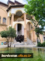 بازدید دانشجویان پردیس بنت الهدی صدر سنندج از عمارت تاریخی خسروآباد 6