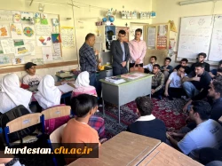 بازدید آموزشی دانشجویان رشته آموزش ابتدایی پردیس شهید مدرس از مدارس چندپایه مناطق روستایی 2