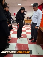 بازدید دانشجویان پردیس بنت الهدی صدر سنندج از آزمایشگاه ورزش دانشگاه کردستان 2