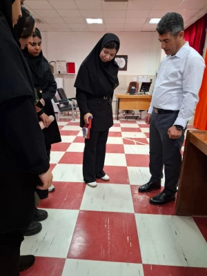 بازدید دانشجویان پردیس بنت الهدی صدر سنندج از آزمایشگاه ورزش دانشگاه کردستان 2