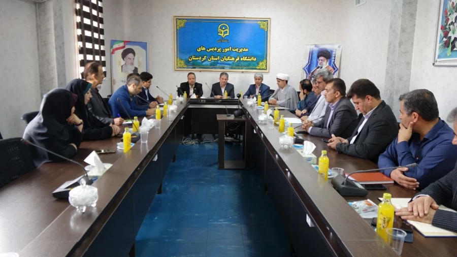 آیین تکریم و معارفه رئیس اداره حراست دانشگاه فرهنگیان کردستان 4