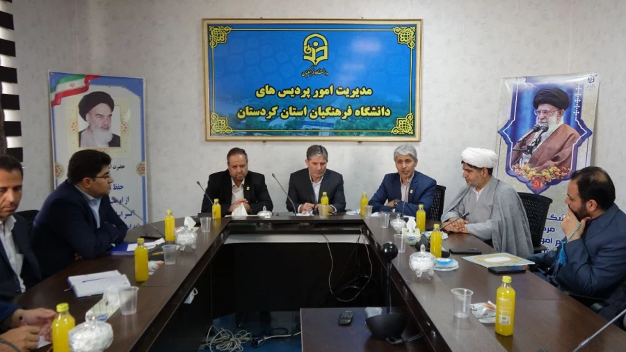 آیین تکریم و معارفه رئیس اداره حراست دانشگاه فرهنگیان کردستان 6