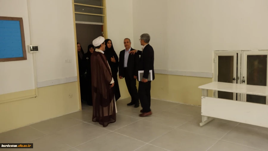 افتتاح سالن کشتی جدید و بازدید از زیرساخت های پردیس شهید مدرس سنندج توسط هیئت سازمان مرکزی 6