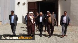 افتتاح سالن کشتی جدید و بازدید از زیرساخت های پردیس شهید مدرس سنندج توسط هیئت سازمان مرکزی 7