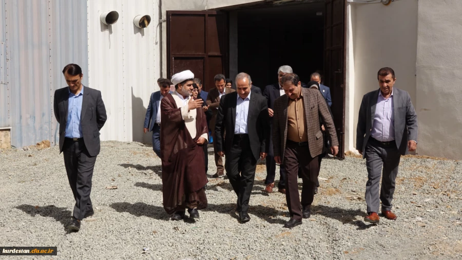 افتتاح سالن کشتی جدید و بازدید از زیرساخت های پردیس شهید مدرس سنندج توسط هیئت سازمان مرکزی 7