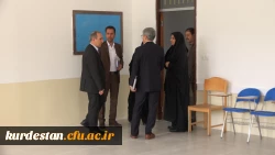 افتتاح سالن کشتی جدید و بازدید از زیرساخت های پردیس شهید مدرس سنندج توسط هیئت سازمان مرکزی 4