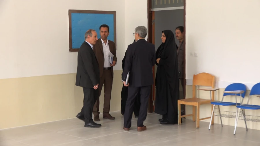 افتتاح سالن کشتی جدید و بازدید از زیرساخت های پردیس شهید مدرس سنندج توسط هیئت سازمان مرکزی 4