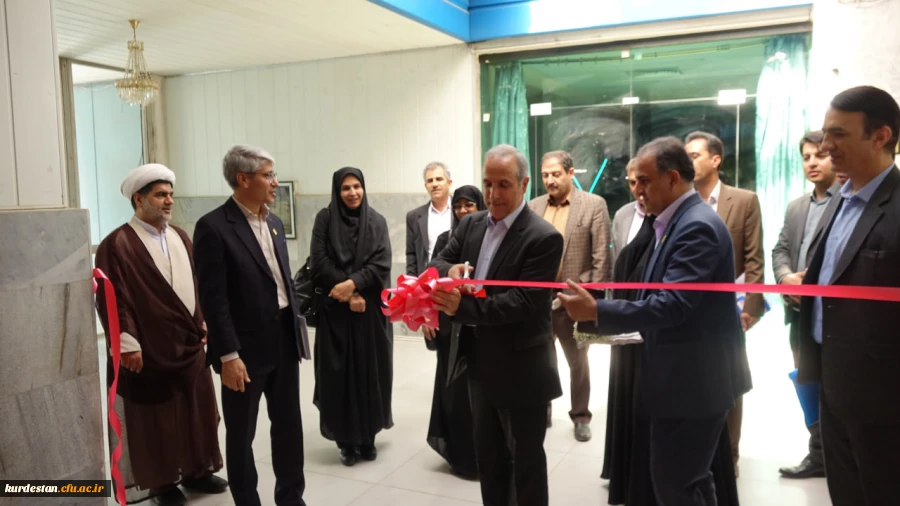 افتتاح سالن کشتی جدید و بازدید از زیرساخت های پردیس شهید مدرس سنندج توسط هیئت سازمان مرکزی 5