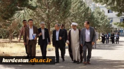 افتتاح سالن کشتی جدید و بازدید از زیرساخت های پردیس شهید مدرس سنندج توسط هیئت سازمان مرکزی 8