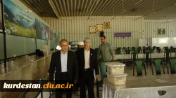 افتتاح سالن کشتی جدید و بازدید از زیرساخت های پردیس شهید مدرس سنندج توسط هیئت سازمان مرکزی 9