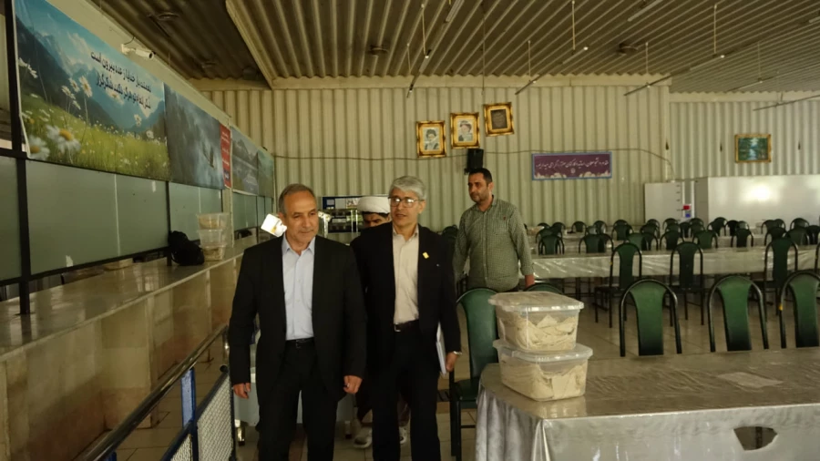 افتتاح سالن کشتی جدید و بازدید از زیرساخت های پردیس شهید مدرس سنندج توسط هیئت سازمان مرکزی 9