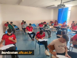 دوره داوری درجه سه فوتبال ویژه دانشجویان پردیس شهید مدرس سنندج با موفقیت برگزار شد 3