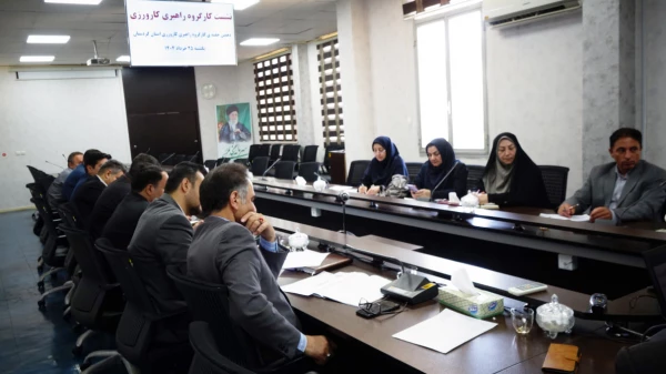 برگزاری دهمین نشست کارگروه راهبری کارورزی استان کردستان با حضور مدیرکل آموزش وپرورش 4