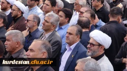 حضور پرشور دانشگاه فرهنگیان کردستان در آیین تشییع شهید رضا بسطامی 9