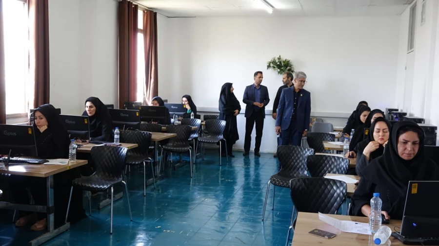 بازدید از آزمون برخط متقاضیان اعزام فرهنگیان به مدارس خارج از کشور 3
