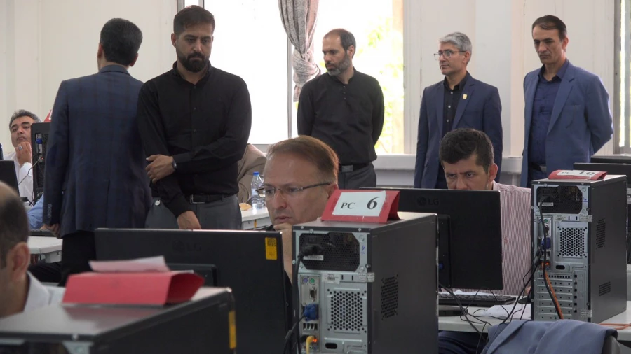 بازدید از آزمون برخط متقاضیان اعزام فرهنگیان به مدارس خارج از کشور 6