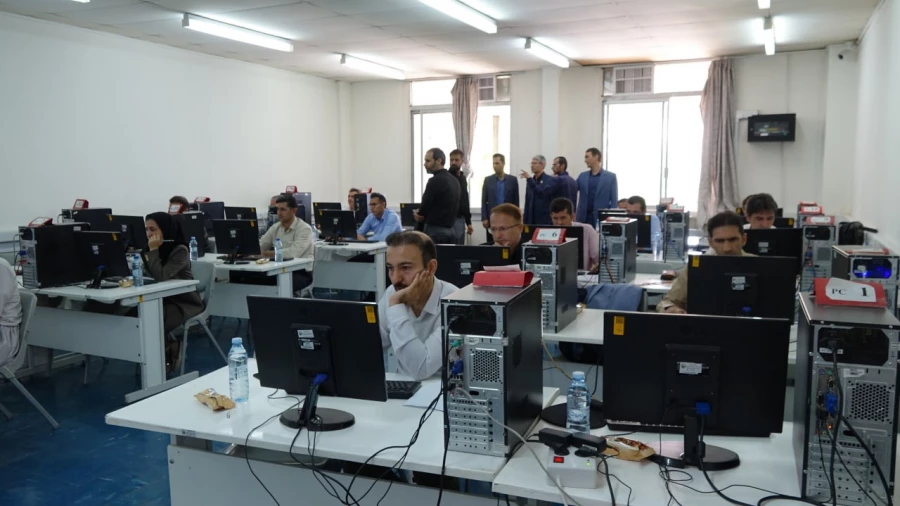 بازدید از آزمون برخط متقاضیان اعزام فرهنگیان به مدارس خارج از کشور 7