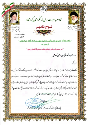 دانشگاه فرهنگیان کردستان، نهاد برتر در ترویج فرهنگ امر به معروف و نهی از منکر شناخته شد 6