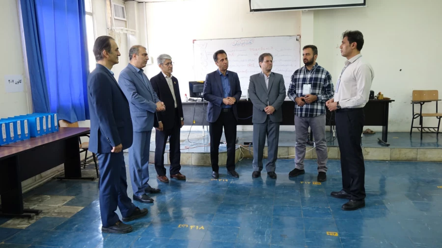 مدیرکل آموزش وپرورش کردستان از فرآیند ارزیابی تکمیلی شایستگی های معلمی در دانشگاه فرهنگیان بازدید کرد 2